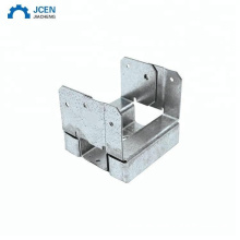 4x4 wooden support post concrete connector